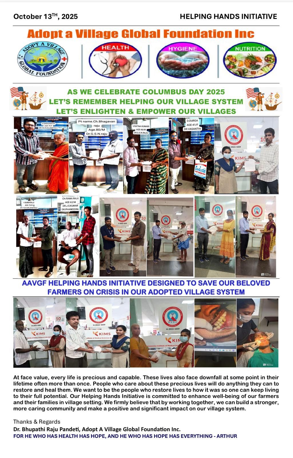 Helping Hands Initiative