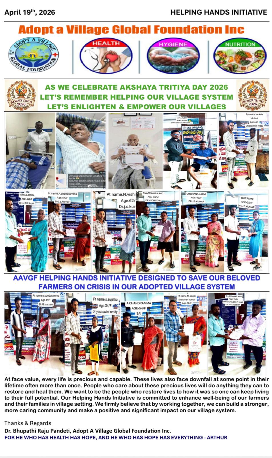 Helping Hands Initiative