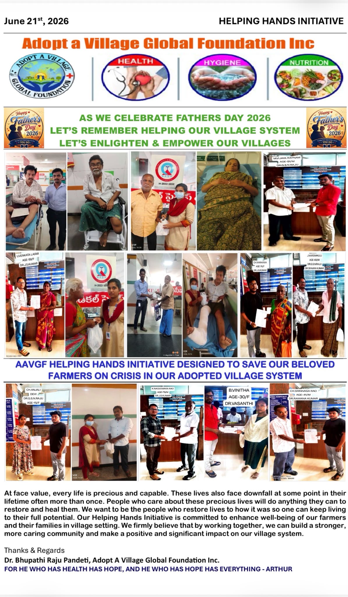 Helping Hands Initiative