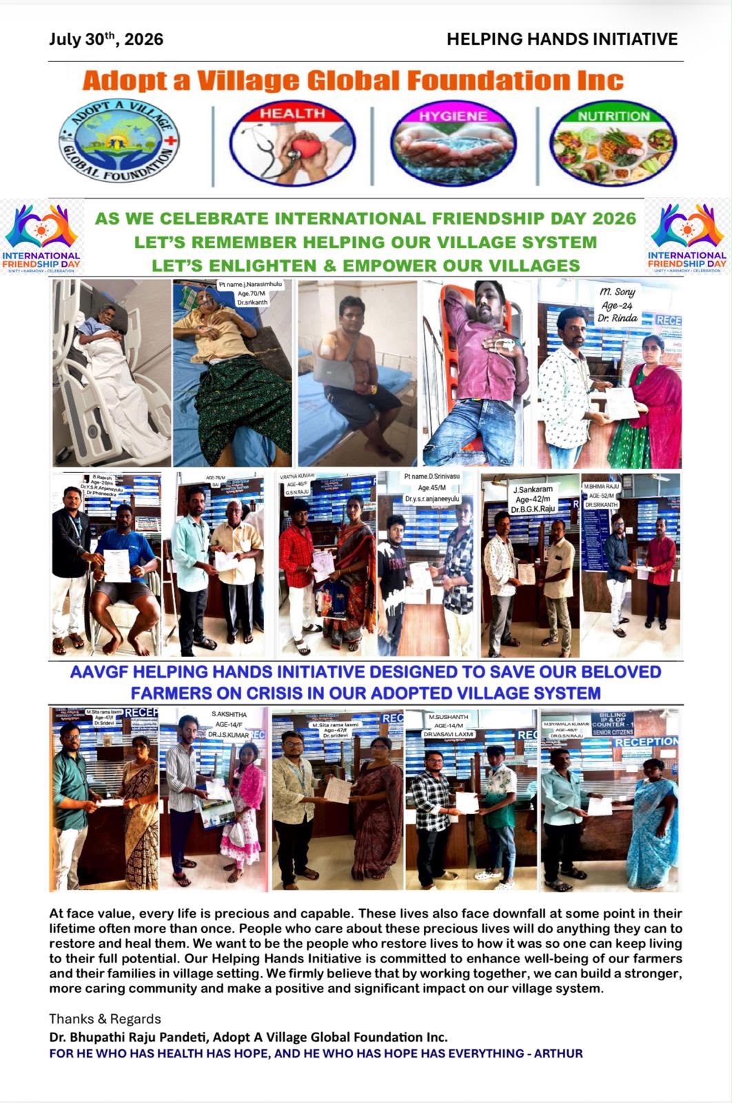 Helping Hands Initiative