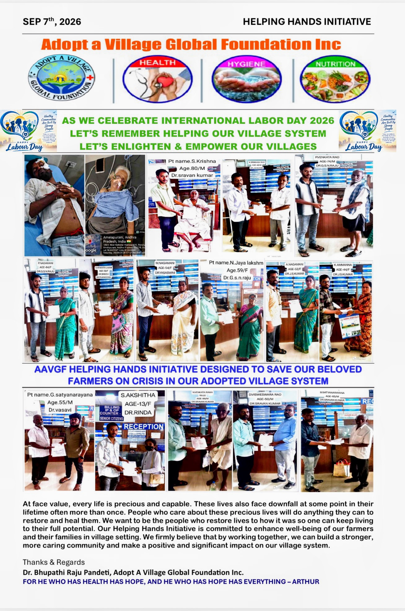 Helping Hands Initiative